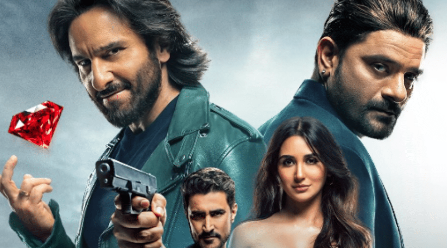 Jewel Thief: The Heist Begins Netflix Movie Poster Featuring Saif Ali Khan, Jaideep Ahlawat, Nikita Dutta and Kunal Kapoor