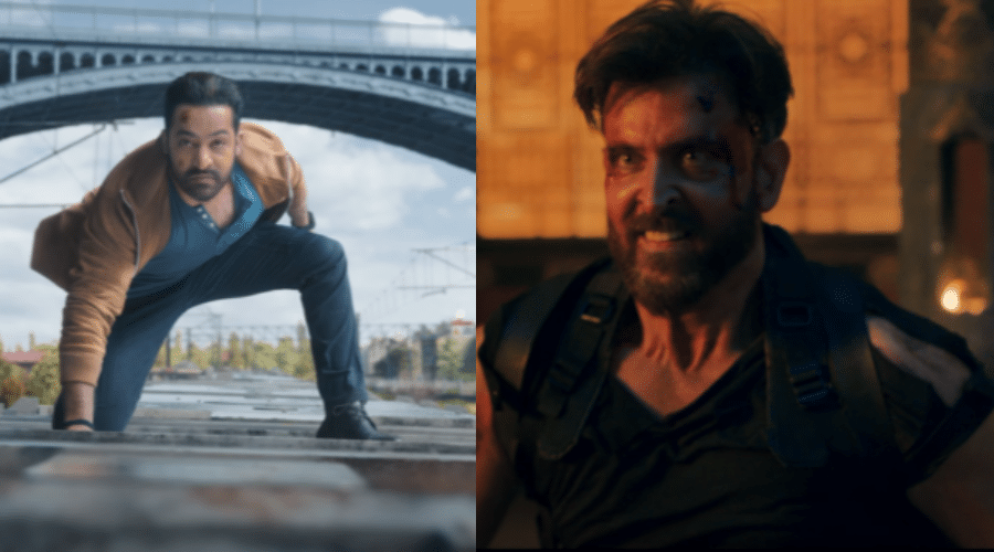 Hrithik Roshan and Jr NTR in a fierce action face-off from the War 2 teaser released by Yash Raj Films